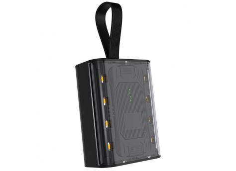 Внешний аккумулятор Courage, 5000 Mah, черный