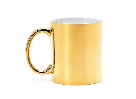 Кружка керамическая ZALA, Золотой