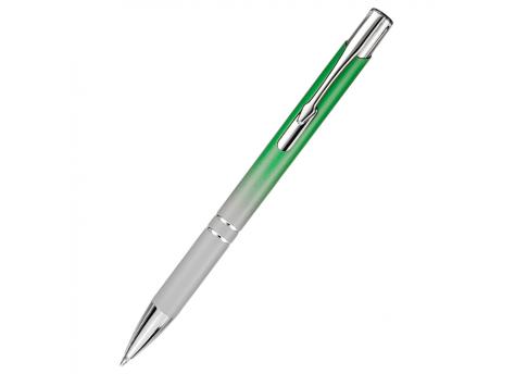 Ручка металлическая Britney градиент, зелёный