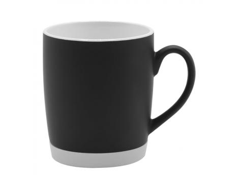 Кружка Make Me To Go, чёрная/серая