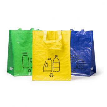 Мешки для вторичной переработки VOLGA GREEN/BLUE/YELLOW NTEU38-518725