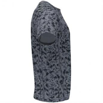 Спортивная футболка ASSEN мужская, ЧЕРНЫЙ ПИКСЕЛЬ 2XL