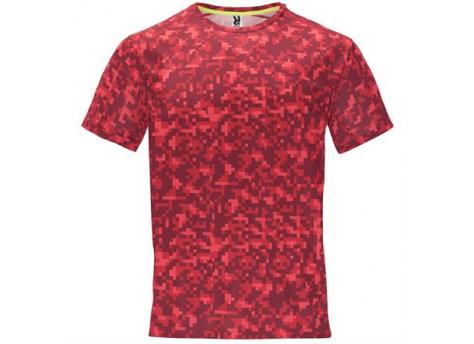 Спортивная футболка ASSEN мужская, КРАСНЫЙ ПИКСЕЛЬ 2XL