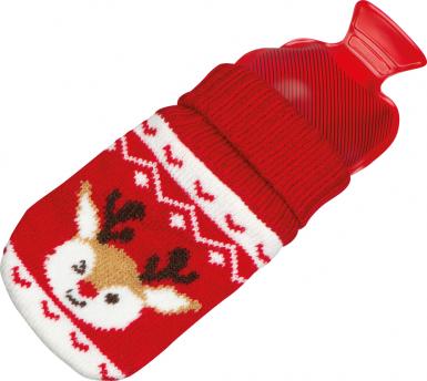 Грелка для рук с рождественским вязаным чехлом NTEU9-565845