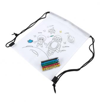 TURCAZ сумка на шнурке WHITE NTEU38-518943