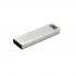 Флешка Rail 16 Гб в футляре, серебристая