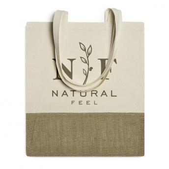 WAVE Ххлопчатобумажная/джутовая сумка GREIGE NTEU38-519031