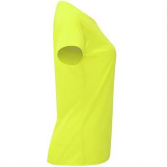 Спортивная футболка BAHRAIN WOMAN женская, ФЛУОРЕСЦЕНТНЫЙ ЖЕЛТЫЙ S