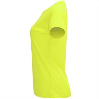 Спортивная футболка BAHRAIN WOMAN женская, ФЛУОРЕСЦЕНТНЫЙ ЖЕЛТЫЙ L