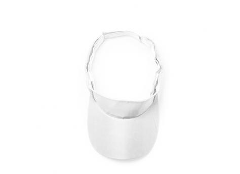 Козырек из мягкой микрофибры WIZER, Белый