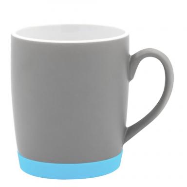 Кружка Make Me To Go, серая/голубая