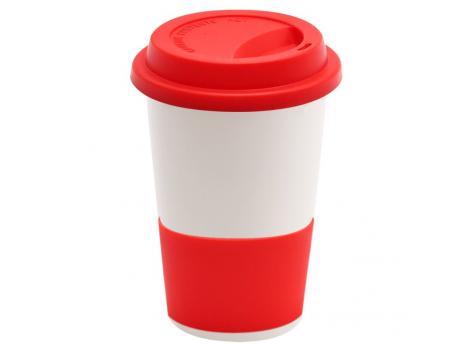 Кружка Magic To Go, белый/красный