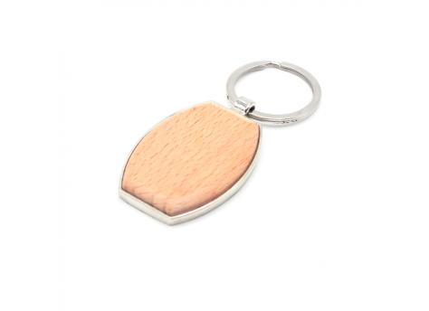 Брелок Woody E(эллипс), натуральный