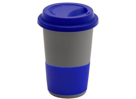 Кружка Magic To Go, серый/ темно-синий