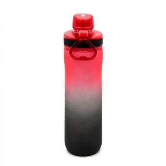 Пластиковая бутылка Verna Soft-touch, красная