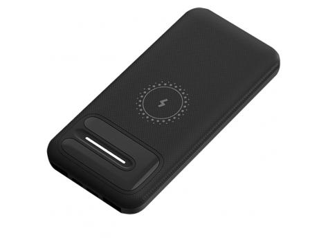 Внешний аккумулятор Odyssey, 10000 mAh с беспроводной зарядкой, черный