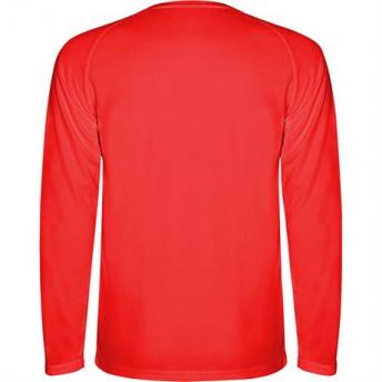 Спортивная футболка MONTECARLO L/S мужская, КРАСНЫЙ M