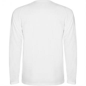 Спортивная футболка MONTECARLO L/S мужская, БЕЛЫЙ L
