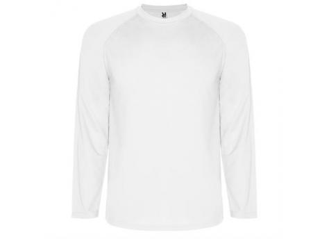 Спортивная футболка MONTECARLO L/S мужская, БЕЛЫЙ 2XL
