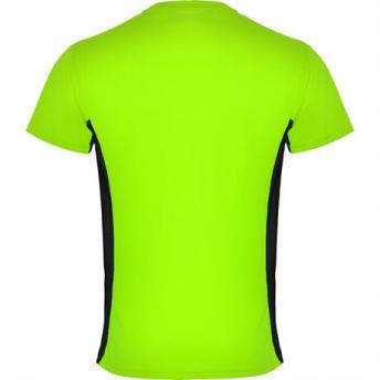 Спортивная футболка TOKYO мужская, ЛАЙМОВЫЙ/ЧЕРНЫЙ S