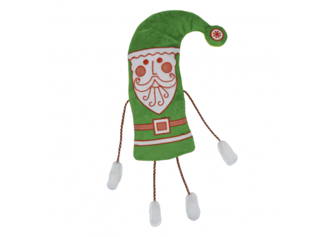 №1 НОВОГОДНИЙ КОЛПАЧОК текстиль (зеленый) 300 грамм новогодний подарок белорусский