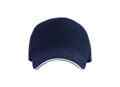 Бейсболка 5-панельная ERIS, Морской синий