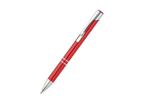 Ручка металлическая Holly, красная