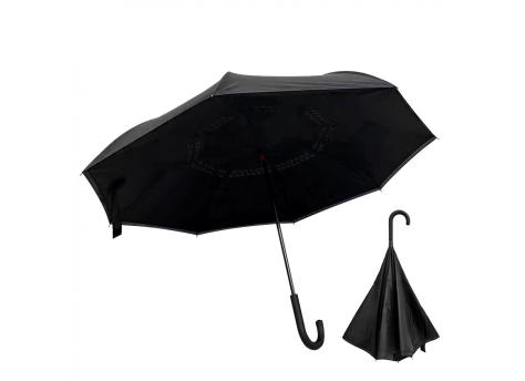 Зонт-трость наоборот Shifter, черный
