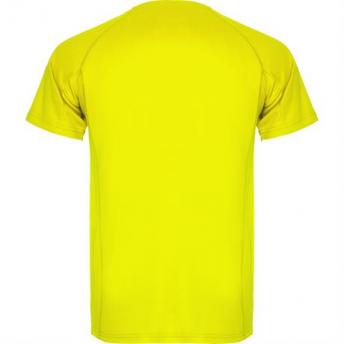 Спортивная футболка MONTECARLO мужская, ФЛУОРЕСЦЕНТНЫЙ ЖЕЛТЫЙ S