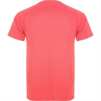 Спортивная футболка MONTECARLO мужская, КОРАЛЛОВЫЙ ФЛУОРЕСЦЕНТНЫЙ M