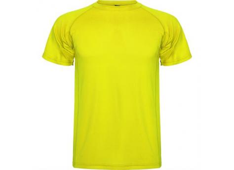 Спортивная футболка MONTECARLO мужская, ФЛУОРЕСЦЕНТНЫЙ ЖЕЛТЫЙ L