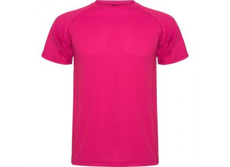 Спортивная футболка MONTECARLO мужская, ТЕМНО-РОЗОВЫЙ 2XL