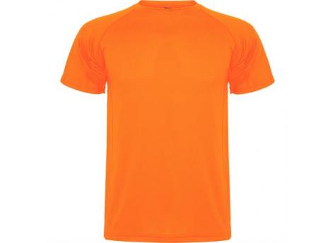Спортивная футболка MONTECARLO мужская, ФЛУОРЕСЦЕНТНЫЙ ОРАНЖЕВЫЙ 3XL