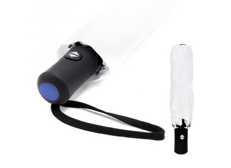 Автоматический противоштормовой зонт Vortex To Go, белый/синий