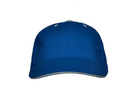 Бейсболка 6-панельная PANEL, Королевский синий