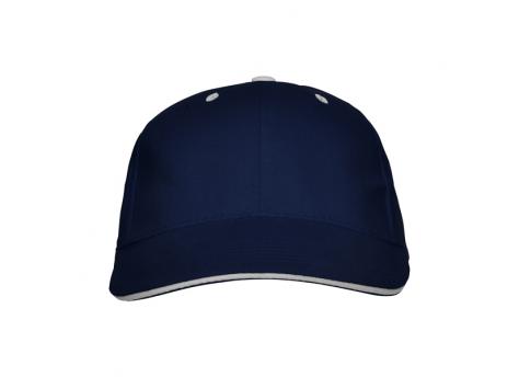 Бейсболка 6-панельная PANEL, Морской синий