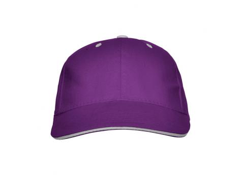 Бейсболка 6-панельная PANEL, Фиолетовый