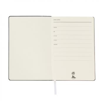 Ежедневник A5 недатированный Simflex в мягком переплёте, белый