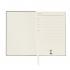 Ежедневник A5 недатированный Simflex в мягком переплёте, белый