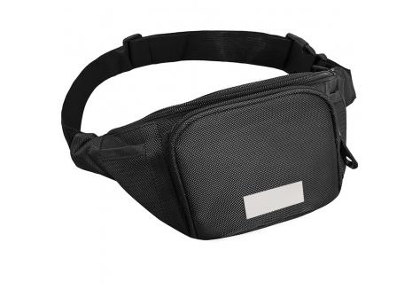 Поясная сумка SPLIT TO GO, Чёрный/Серебряный