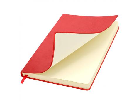 Ежедневник A5 недатированный Franco в мягком переплёте, красный