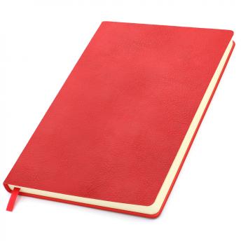 Ежедневник A5 недатированный Franco в мягком переплёте, красный