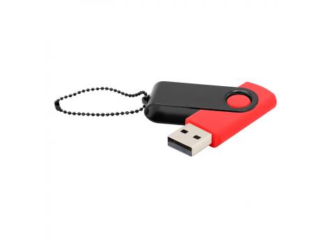 Флешка Designer To Go 2.0 USB 16Gb, красный/черный