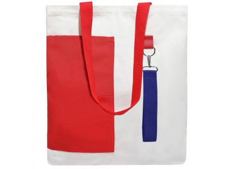 Сумка для покупок BANSHEE TO GO 325 г/м², красная/синяя
