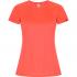 Спортивная футболка IMOLA WOMAN женская, КОРАЛЛОВЫЙ ФЛУОРЕСЦЕНТНЫЙ M