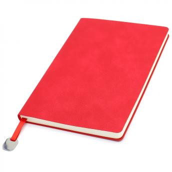Ежедневник A5 недатированный Farfalla в мягком переплёте, красный