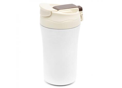 Термокружка с двойными стенками Molly, бежевая