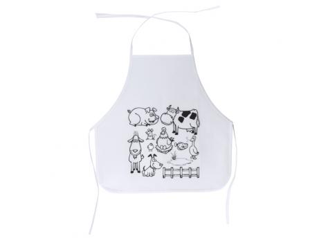 PACHU KID фартук WHITE NTEU38-519208