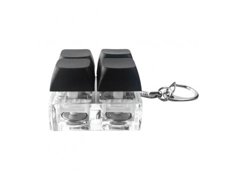 Брелок Press Anti Stress с LED подсветкой, черный