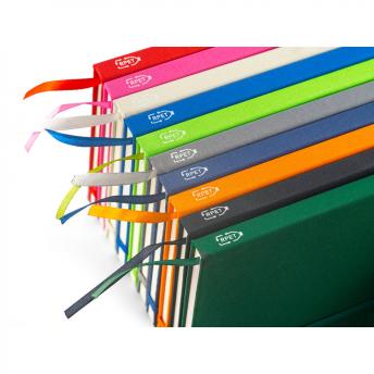 Блокнот ANNE A5 из ПЭТ (100% rPET) с линованными страницами NTEU20-560080